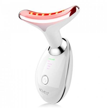 Dispozitiv Facial Profesional Anti-Rid 5 în 1 – LED, EMS, Masaj Termic, Lifting & Rejuvenare9