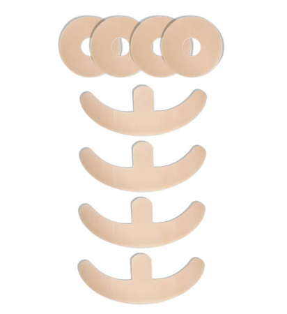 Folii Premium din Silicon Medical pentru Cicatrici Mamare, Reutilizabile, 4 Perechi, NOVA KISS®3