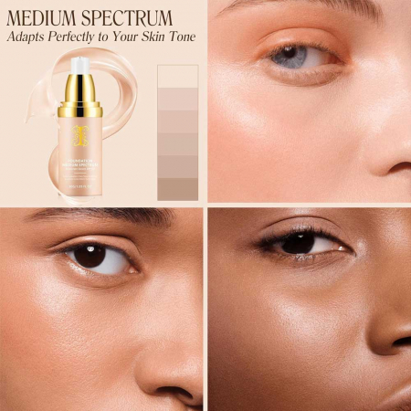 Fond de Ten Adaptabil culorii Tenului, Spectru mediu, SPF 50, Waterproof, 30 g3