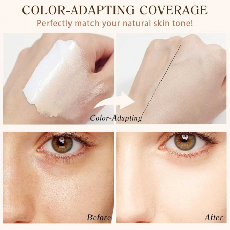 Fond de Ten Adaptabil culorii Tenului, Spectru mediu, SPF 50, Waterproof, 30 g7