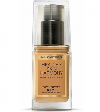 Fond de ten Max Factor Healthy Skin Harmony Miracle, 77 Soft Honey, 30 ml0