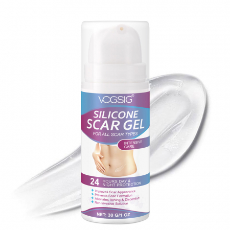 Gel Siliconic pentru Repararea Cicatricilor, Ingrijire intensiva 24 Ore, Formula Avansata Premium, 30 g5