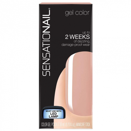 Gel UV/LED semipermanent SENSATIONAIL Gel Color, Pink Sand, 7.39 ml