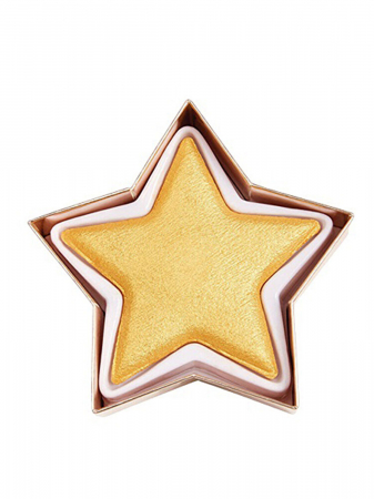 Iluminator Makeup Revolution I ♥ Revolution Star of The Show Highlighter Gold Star, 3.5 g0