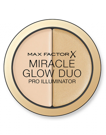 Iluminator MAX FACTOR Miracle Glow Duo Pro Illuminator, 10 Light, 11 g0