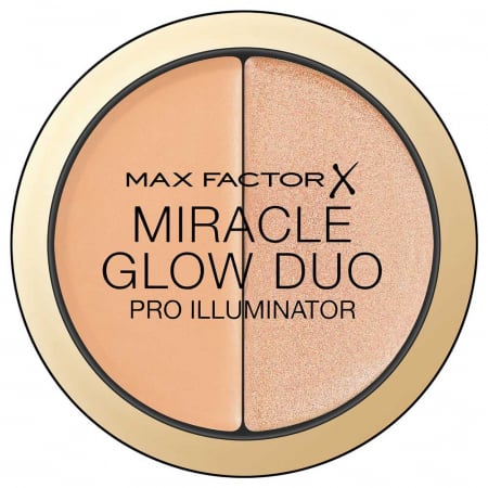 Iluminator MAX FACTOR Miracle Glow Duo Pro Illuminator, 20 Medium, 11 g