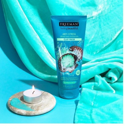 Masca cu minerale FREEMAN Anti-Stress Dead Sea Minerals Clay Mask, 175 ml5