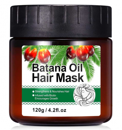 Tratament Masca cu Ulei de Batana pentru Intarirea Firului de Par si Cresterea Parului, NOVA KISS®, 120 g