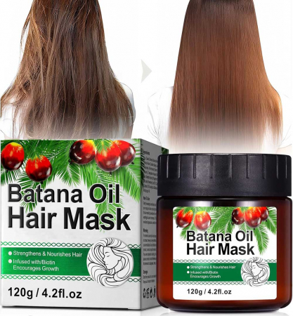 Tratament Masca cu Ulei de Batana pentru Intarirea Firului de Par si Cresterea Parului, NOVA KISS®, 120 g4