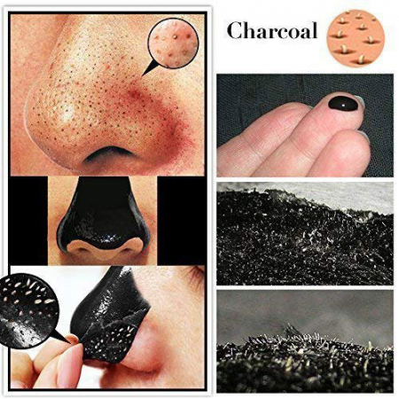 Masca neagra 3D cu carbune activ, vitamina C si colagen REVUELE Pro-Collagen, Youthful Radiance, Peel Off, 80 ml3