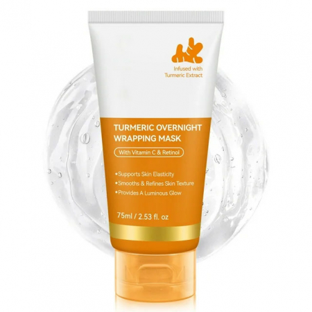 Mască de Noapte cu Acid Kojic și Turmeric, Luminozitate și Regenerare Intensivă, 75 ml4