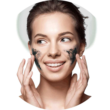 Masca exfolianta cu carbune si zahar negru FREEMAN Polishing Charcoal + Black Sugar Gel Mask, 175 ml1
