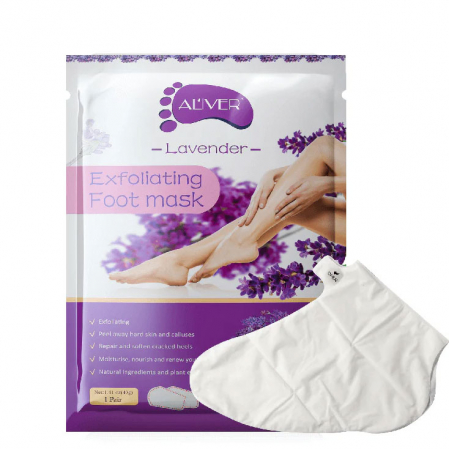 Masca Exfolianta pentru Picioare tip Soseta cu Lavanda, Repara Calcaiele Crapate4