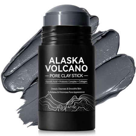 Masca Stick cu Argila Vulcanica si Carbune pentru Puncte Negre si Control Sebum, 40g