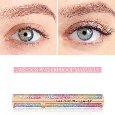 Mascara pentru Volum si Curbare, Starlight Waterproof, Negru Intens1
