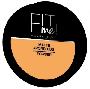 Pudra compacta matifianta Maybelline New York Fit Me Matte & Poreless Pressed Powder - 330 Toffee, 14 gr