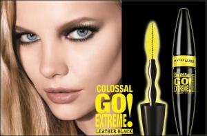 Mascara Maybelline New York Colossal GO Extreme, Leather Black, Negru intens, 9.5 ml1