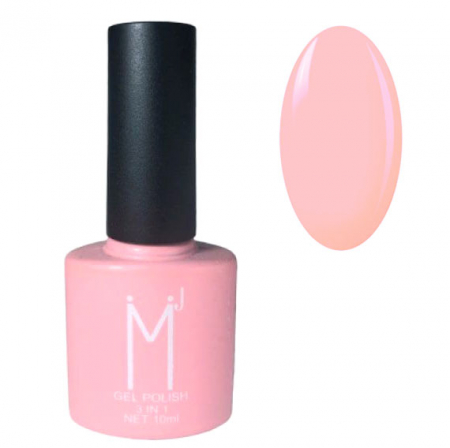 Oja semipermanenta 3 in 1, MJ Gel Polish, Nuanta 007, Light Pink, 10 ml