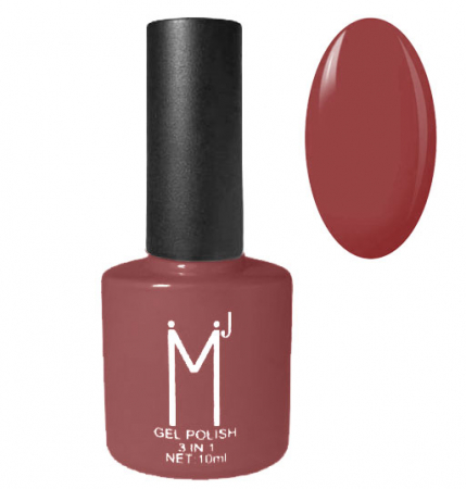 Oja semipermanenta 3 in 1, MJ Gel Polish, Nuanta 058 Elegant Pink, 10 ml