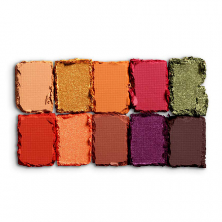Paleta de farduri NYX Professional Makeup Off Tropic Shifting Sand, 10 x 1.1 g1
