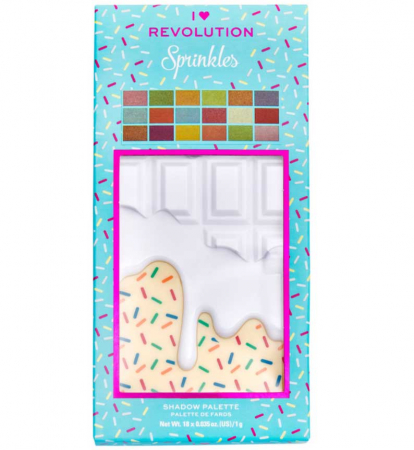 Paleta farduri Makeup Revolution Chocolate Sprinkles5
