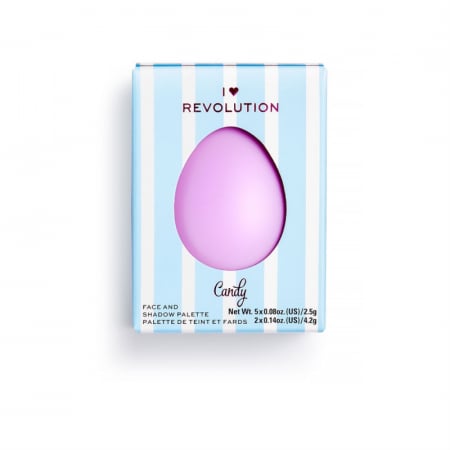 Paleta machiaj Makeup Revolution I ♥ Revolution Easter Egg Face and Shadow Palette, Candy2
