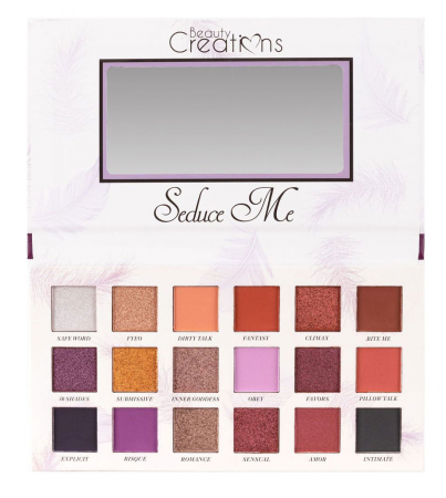 Paleta Profesionala de Farduri Beauty Creations Seduce Me, 18 culori, 21.6 g7