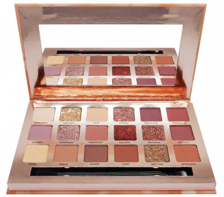 Paleta Profesionala de Farduri W7 Socialite Pigment Palette, 18 Culori, 17 g4