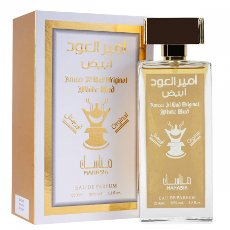 Parfum oriental unisex Ameer Al Oud Original White Oud by Manasik Eau De Parfum, 100 ml0