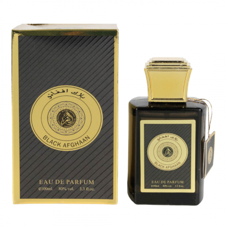Parfum oriental unisex Black Afghaan by Al-Fakhr Eau De Parfum, 100 ml