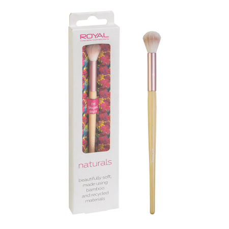 Pensula din bambus pentru farduri ROYAL Eye Shading Brush, 100% Eco-friendly0