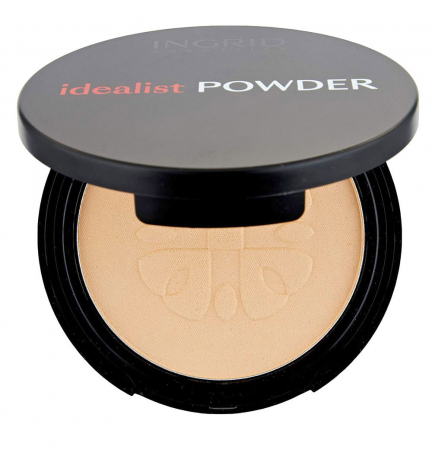 Pudra Compacta cu aspect mat Ingrid Cosmetics Idealist Powder, nr. 01, 7 g