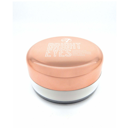 Pudra translucida pentru zona sensibila din jurul ochilor W7 Bright Eyes Under-Eye Brightening And Setting Powder, 5 g1