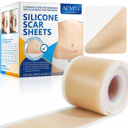 Rola din Silicon Medical pentru Cicatrici, Premium, Reutilizabila, 4.5 cm x 3 m7