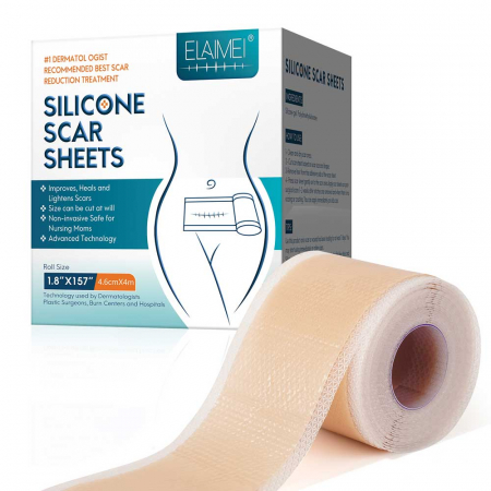 Rola din Silicon Medical pentru Tratarea Cicatricilor, Premium, 4.6 cm x 4 m4
