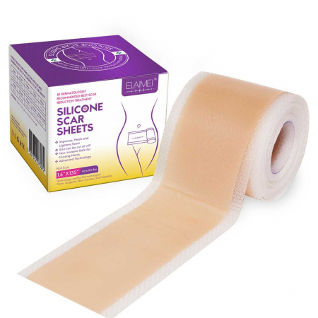 Rola din Silicon Medical pentru Tratarea Cicatricilor, Premium, 4 cm x 3.4 m5