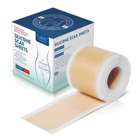 Rola din Silicon Medical pentru Tratarea Cicatricilor, Premium, 4 cm x 2.9 m3
