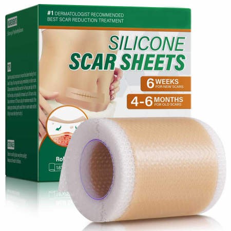 Rola Premium Reutilizabila din Silicon Medical pentru Cicatrici, NOVA KISS®, 4 cm x 1.9 m7