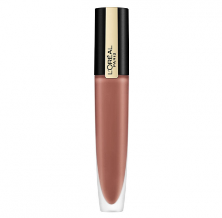 Ruj lichid mat metalizat L'Oreal Paris Rouge Signature Metallics 201 Stupefy, 7 ml3