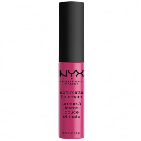 Ruj lichid mat NYX Professional Makeup Soft Matte Lip Cream Paris, 8 ml0