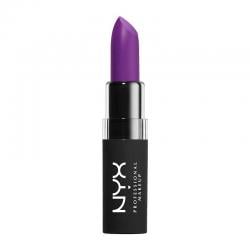 Ruj mat NYX Professional Makeup Velvet Matte Lipstick - 09 Violet voltage, 4g0