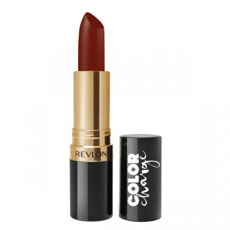 Ruj Revlon Super Lustrous Color Charge Lipstick, 029 Dark Scarlet, 4.2 g