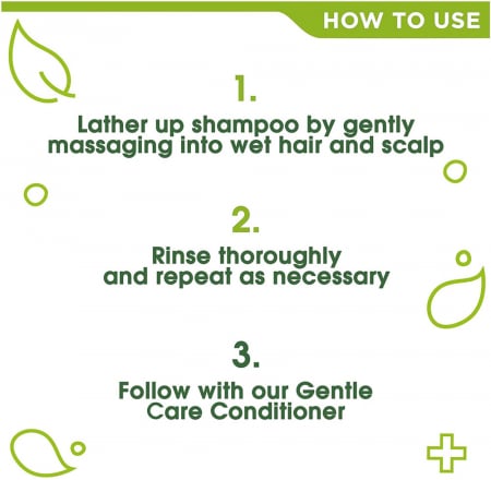 Sampon pentru scalp sensibil cu musetel, glicerina si uleiuri naturale, Simple Kind To Hair Gentle Cleansing, 400 ml2