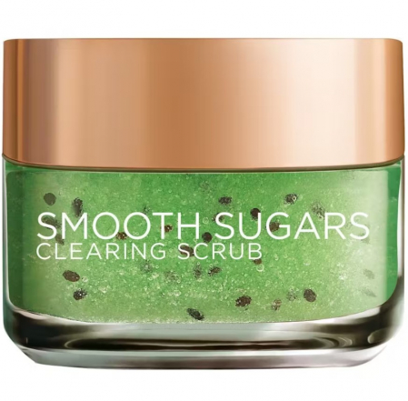 Scrub exfoliant cu zahar pentru ten cu puncte negre L'Oreal Paris, Smooth Sugars, 50 ml2