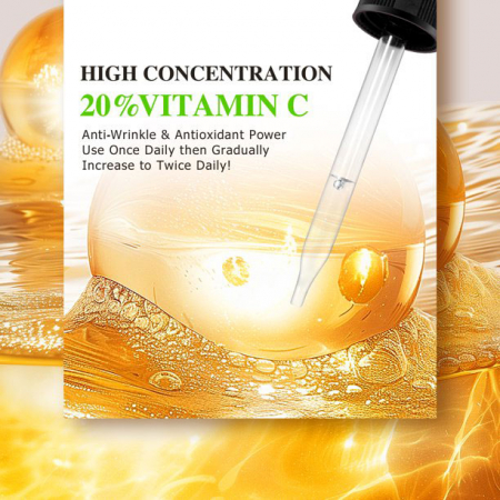 Ser Facial cu Vitamina C 20%, Vitamina E și Acid Ferulic, 60 ml1