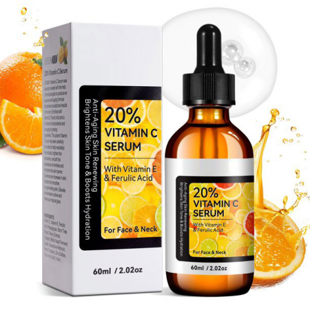 Ser Facial cu Vitamina C 20%, Vitamina E și Acid Ferulic, 60 ml3