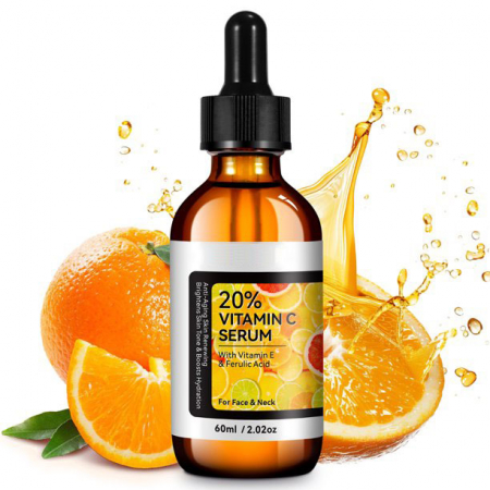 Ser Facial cu Vitamina C 20%, Vitamina E și Acid Ferulic, 60 ml0