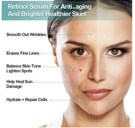Ser Facial Premium cu Retinol, Efect Antioxidant si Anti-imbatranire, Elbbub, 60 ml2