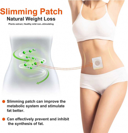 Set 30 Plasturi Magnetici pentru Slabit Eficient si Eliminarea Toxinelor, Ingrediente Naturale2