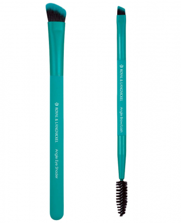 Set pensule profesionale pentru Sprancene Royal & Langnickel MODA EZGlam Duo Beautiful Brows0